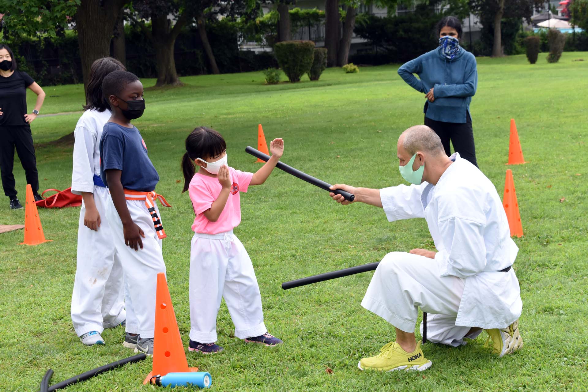 2021 August 1st - Shotokan Karate & Krav Maga Self-Defense Classes Outdoors at Davenport Park