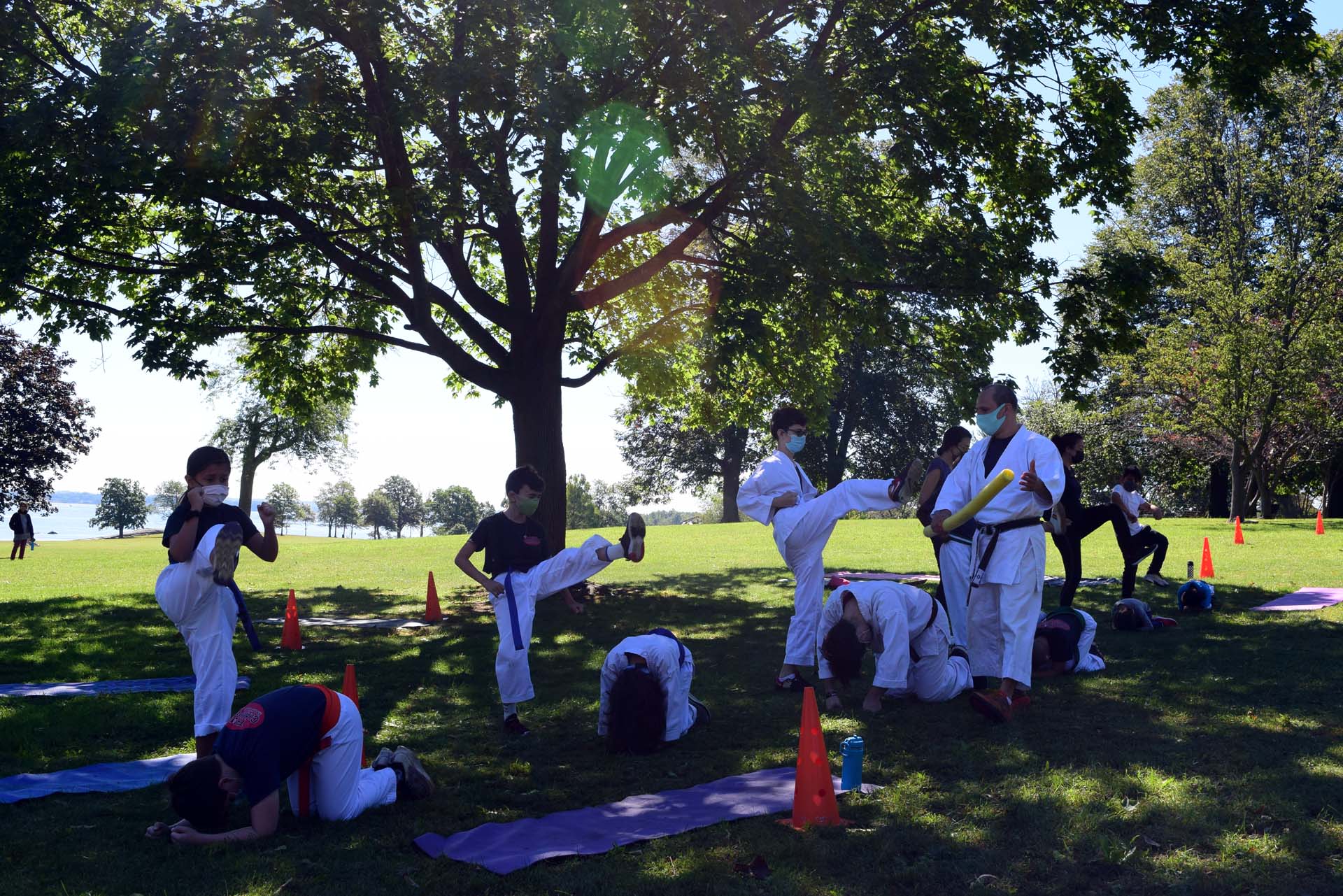 2021 September 25 - Krav Maga Self-Defense & Shotokan Karate Outdoor Classes in Davenport Park